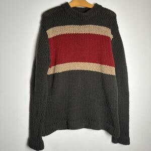 American Eagle Outfitters Vintage Men’s Sweater Size Large Wool Preppy Grunge